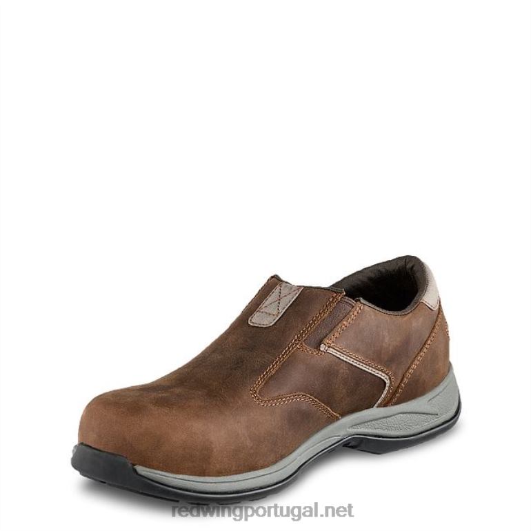 marromRed Wing trabalho - estilo 2035 cross lite biqueira de segurança feminina chukka F2TL2149