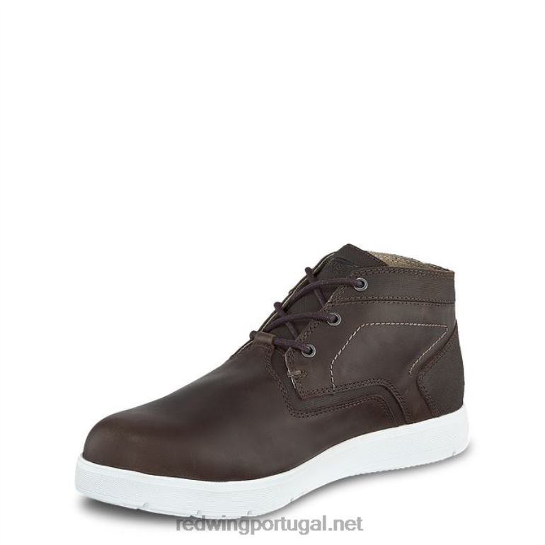 marromRed Wing trabalho - estilo 6705 comfortpro sapato de segurança masculino sem cadarço F2TL2148