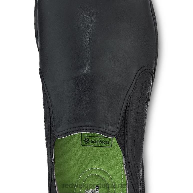pretoRed Wing sapato de trabalho atlético estilo 6344 cooltech para atletismo masculino F2TL2146