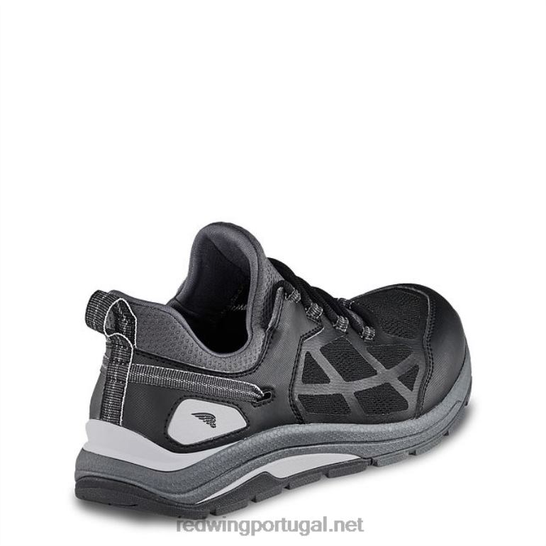 pretoRed Wing trabalho - estilo 6349 cooltech atletismo sapato masculino de segurança à prova d'água para trabalho atlético F2TL2137