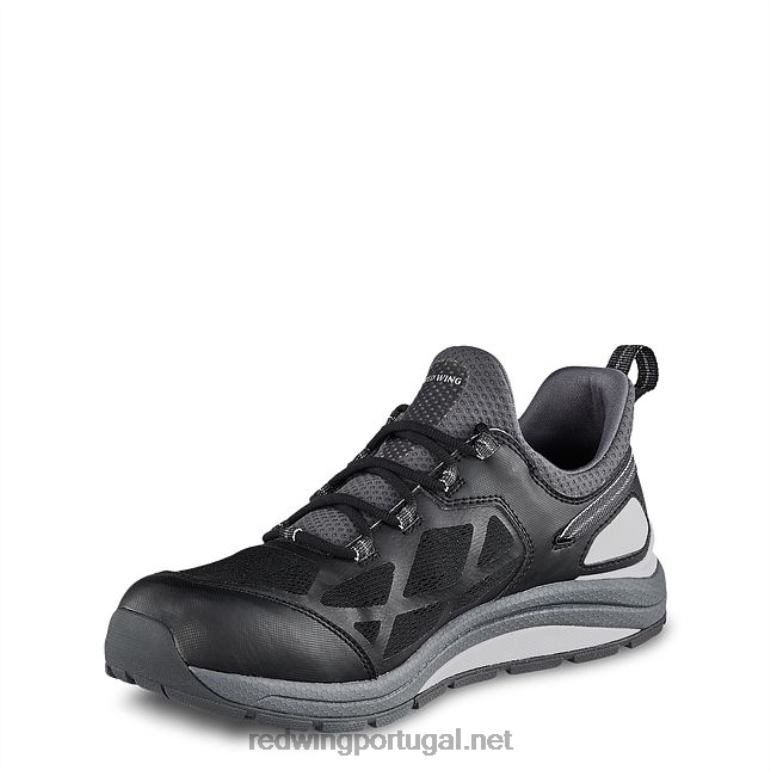 pretoRed Wing trabalho - estilo 6349 cooltech atletismo sapato masculino de segurança à prova d'água para trabalho atlético F2TL2137