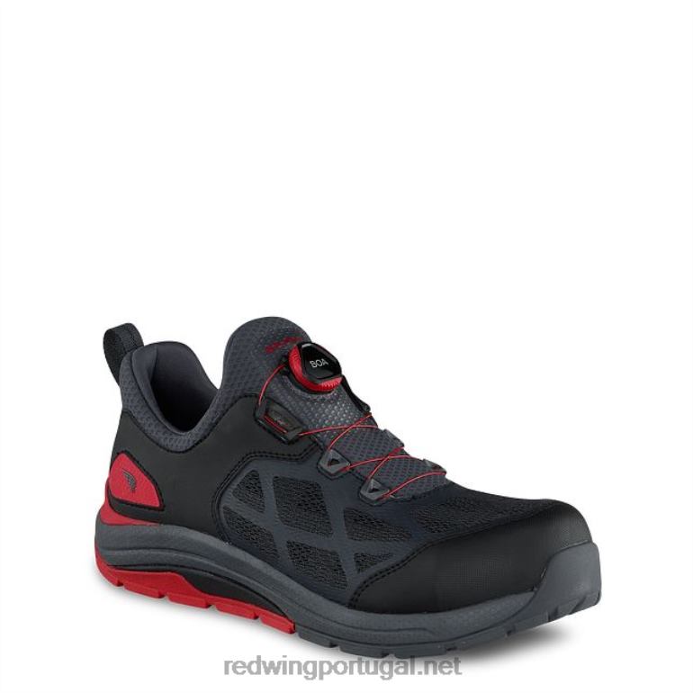 preto/vermelhoRed Wing sapato de trabalho atlético estilo 6338 para atletismo masculino F2TL2135