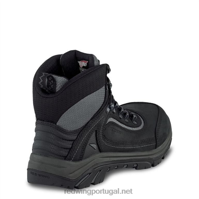 cinzaRed Wing bota de segurança feminina estilo 2347 brnr xp de 6 polegadas à prova d'água F2TL2160