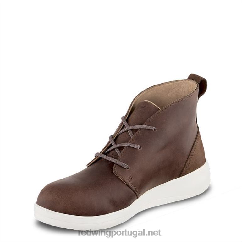 marromRed Wing Trabalho - estilo 2030 cross lite bota feminina de segurança com zíper lateral de 5 polegadas F2TL2150