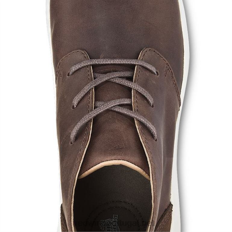 marromRed Wing Trabalho - estilo 2030 cross lite bota feminina de segurança com zíper lateral de 5 polegadas F2TL2150
