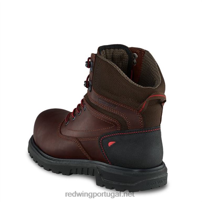 marromRed Wing trabalho - estilo 2320 cooltech atletismo sapato de segurança feminino para trabalho atlético F2TL2161