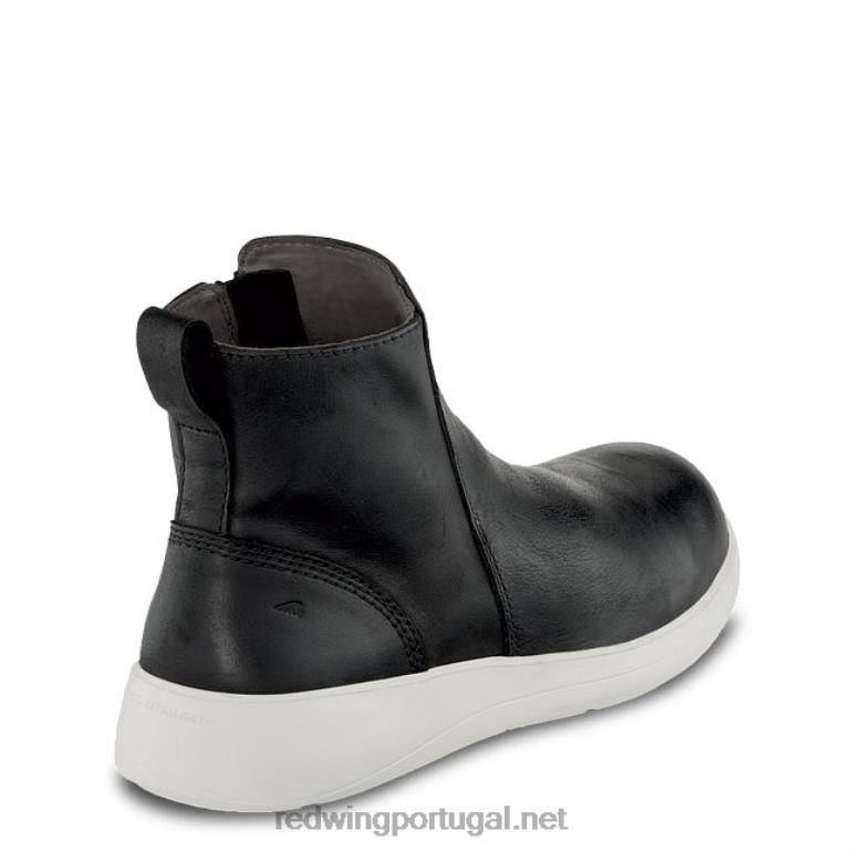 pretoRed Wing Bota feminina work - estilo 2344 tradeswoman de segurança à prova d'água de 6 polegadas F2TL2151