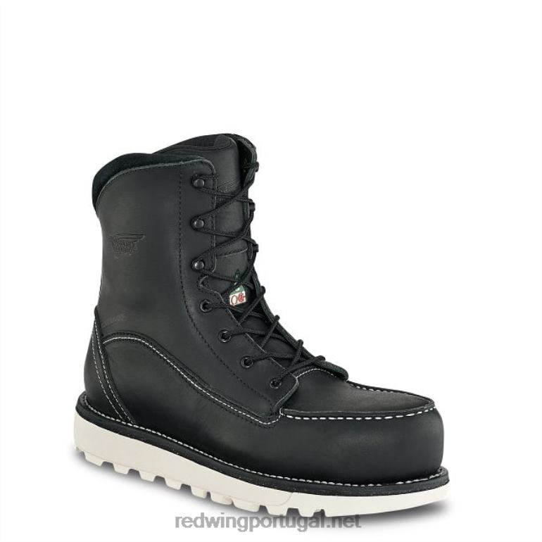 pretoRed Wing bota de segurança feminina work - estilo 2346 tradeswoman de 6 polegadas à prova d'água F2TL2156