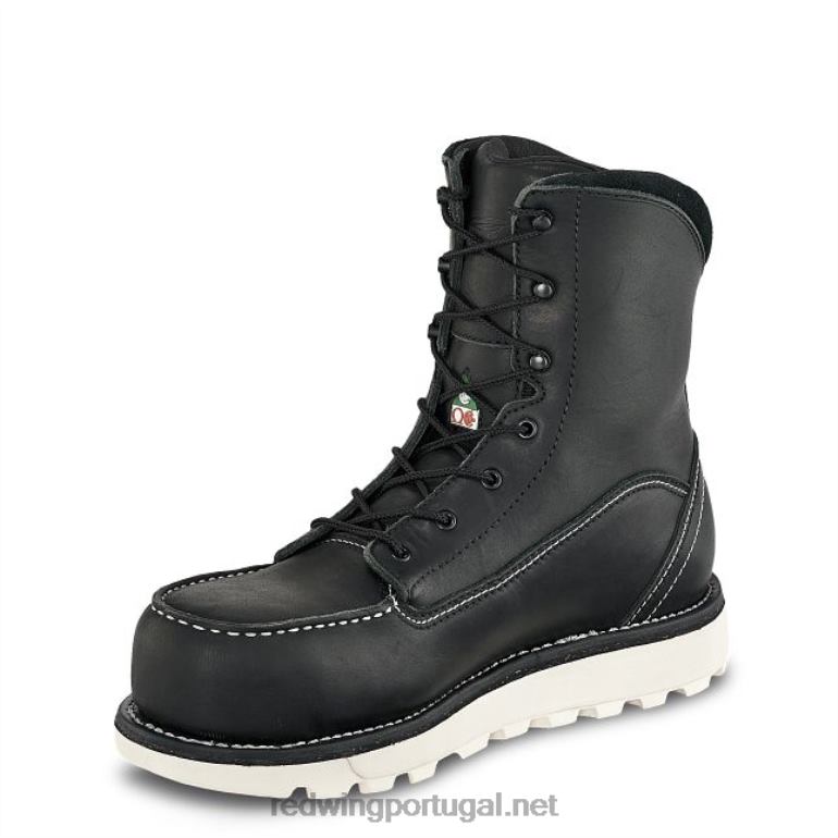 pretoRed Wing bota de segurança feminina work - estilo 2346 tradeswoman de 6 polegadas à prova d'água F2TL2156