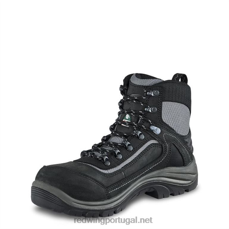 preto/cinzaRed Wing bota de trabalho - estilo 3554 brnr xp feminina de 8 polegadas à prova d'água, biqueira de segurança csa F2TL2153