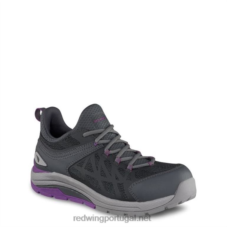 cinza/roxoRed Wing trabalho - estilo 2348 cooltech atletismo sapato de segurança feminino para trabalho atlético F2TL2163
