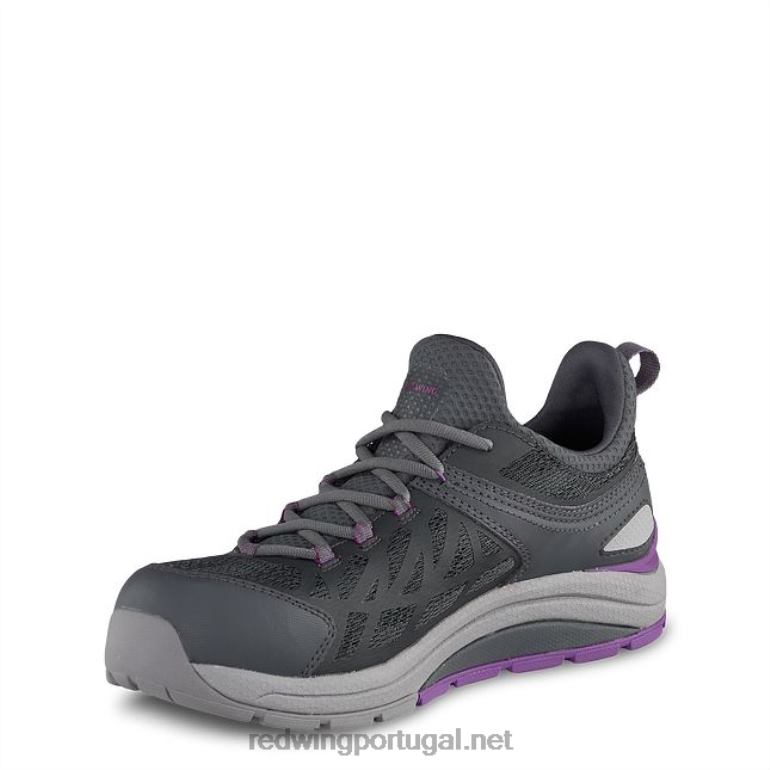 cinza/roxoRed Wing trabalho - estilo 2348 cooltech atletismo sapato de segurança feminino para trabalho atlético F2TL2163