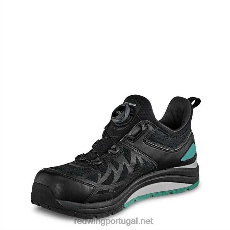 preto/petróleoRed Wing trabalho - estilo 2343 cooltech atletismo sapato de segurança feminino para trabalho atlético F2TL2162